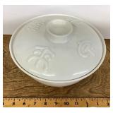 California Pottery lidded rice bowl
