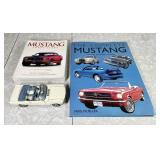 1966 Danbury Mint Mustang & 2 Mustang books