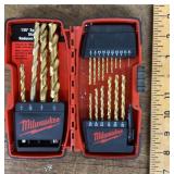Milwaukee drill bit set