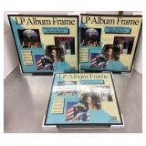 3 NEW LP album frames