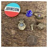 Assorted pins