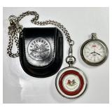 Levi's & Franklin Mint Corvette pocket watches