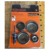 Black and Decker holesaw kit
