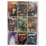 9 comic books in sleeves 2003