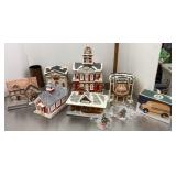 Christmas Village houses, etc.