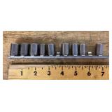 Craftsman 1/4' drive sockets
