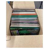 Box of LPs