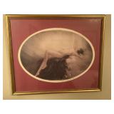 Louis Icart print 'Eve' 20x24