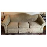 Camel back sofa