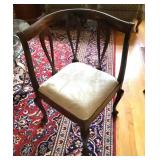 Georgian style corner chair