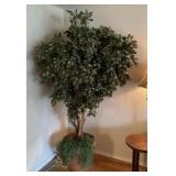 Faux potted tree