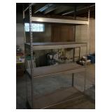 7' heavy duty shelving unit
