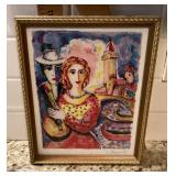 Signed Zamy Steynovitz seriolitho with COA