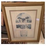Framed print 32x40