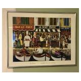 Framed Guy Buffet print