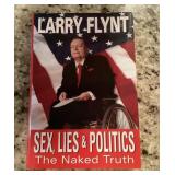 Autographed Larry Flynt book