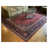 Hand knotted Iranian area rug
