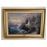 Thomas Kinkade print 32x44 'The Light of Peace'