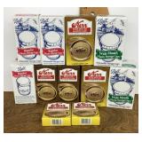 Ball and Kerr canning jar lids