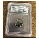 Black Ruthenium steel Lincoln cent