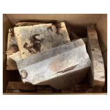 Box of exotic wood for pen making