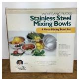 Wolfgang Puck stainless steel mixing bowl set