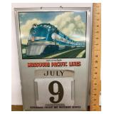 Vintage MOPAC perpetual calendar