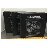 3 vols. Lionel parts list and exploded diagrams