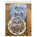 Kosta Boda crystal votive candle holder