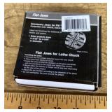Flat jaws for lathe chuck