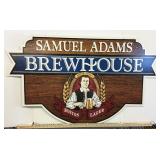 36" Sam Adamï¿½s Brewhouse cardboard sign