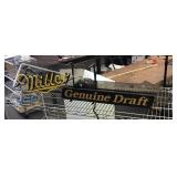 Miller Genuine Draft neon light --broken