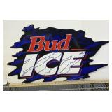 32" Bud Ice tin sign