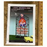 Model railroad neon Sherwin Williams sign