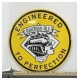 RailYard Ale tin sign