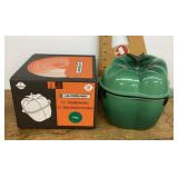Le Creuset green bell pepper Dutch oven