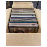 Box of LPs