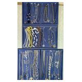 Large lot of costume jewelry necklaces