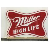 28" Miller High Life sign