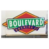 38" Boulevard Brewing Co. tin sign
