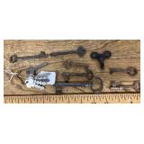 Group of old keys