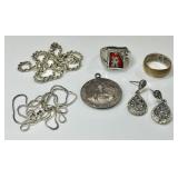 Gold filled and sterling silver cleanup lot