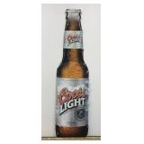 34" Coors Light tin sign