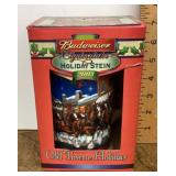 2003 Budweiser Holiday beer stein
