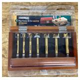 7-pc. Forstner bit set