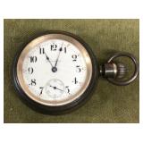 Hamilton pocket watch with sterling case
