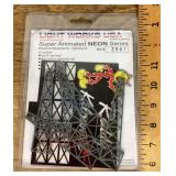Model train neon light kit