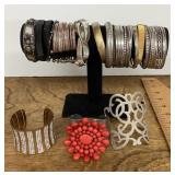 Costume jewelry bracelets