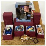 6 Christmas ornaments