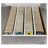 Box of 1988 Topps baseball cards